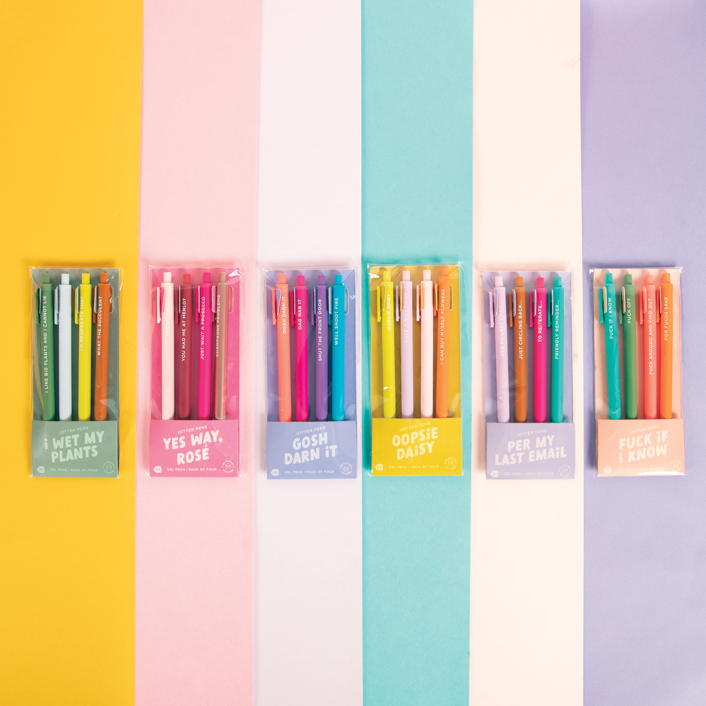 Move I'm Gay-Set of 4 Pens