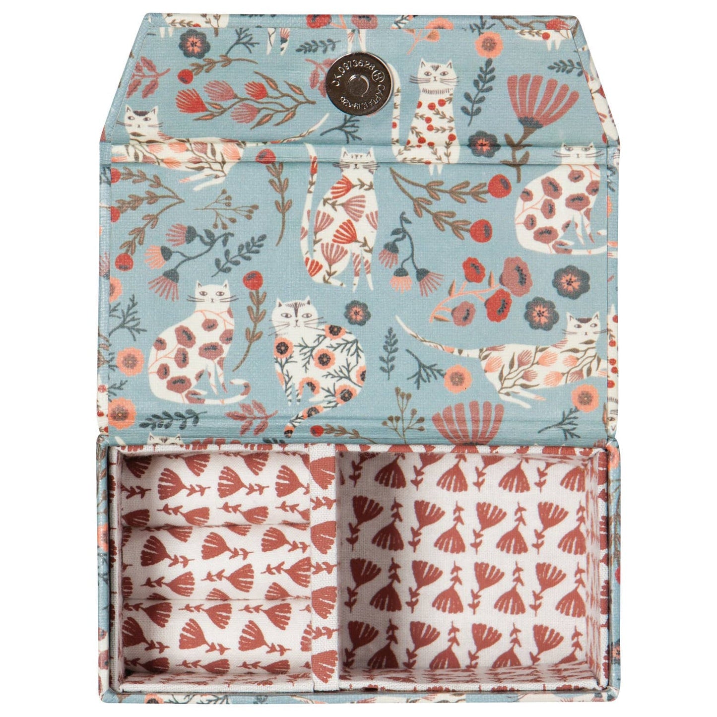 Cat Travel Jewelry Case