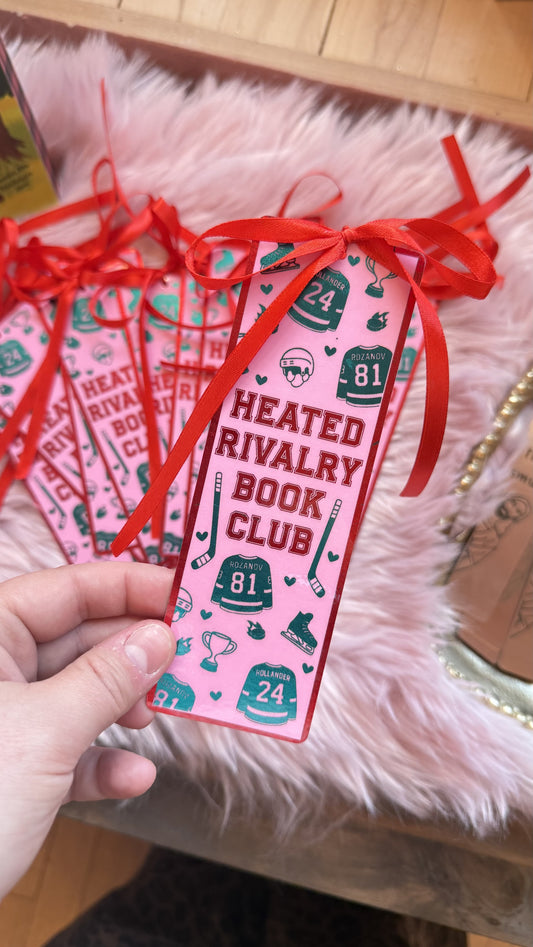 Heated Rivalry Foil Bookmark: Bow